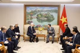 Le vice-PM Tran Hong Ha reçoit l’ambassadeur de Finlande et le président de Wartsila