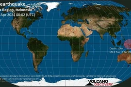 Un séisme de magnitude 6,0 secoue l'est de l'Indonésie