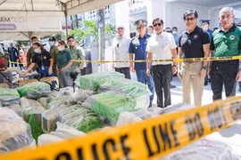 Les Philippines saisissent 1,8 tonne de méthamphétamine dans le cadre d'une saisie record de drogue