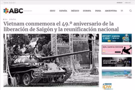 Les médias argentins louent la victoire du 30 avril 1975 du Vietnam