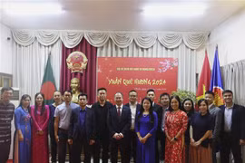 Rencontre communautaire à l'occasion du Nouvel An lunaire au Bangladesh