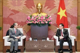Le président de l'AN Vuong Dinh Huê reçoit l'ambassadeur de Chine au Vietnam 