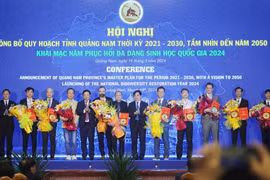 Quang Nam lance son plan directeur et l'Année nationale de restauration de la biodiversité
