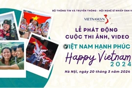 Lancement du concours de photos et vidéos "Happy Vietnam 2024"