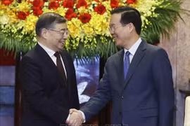 Le président Vo Van Thuong souligne l’amitié traditionnelle Vietnam-Chine