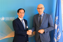 Activités du ministre des Affaires étrangères à la 55e session du Conseil des droits de l'homme