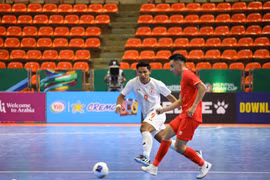 Coupe d'Asie de futsal de l'AFC: le Vietnam fait match nul contre le Myanmar 