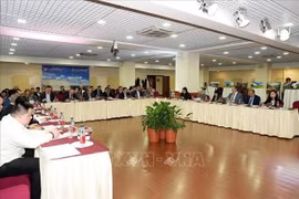 Table ronde sur les perspectives de coopération dans l'économie numérique entre le Vietnam et la Russie