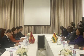La vice-ministre des Affaires étrangères Nguyen Minh Hang en visite de travail au Ghana