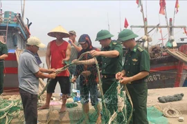 Thanh Hoa resserre la lutte contre l'exploitation illégale des produits aquatiques