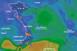 Une dépression susceptible de se renforcer en dépression tropicale