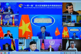 Le VN à la Conférence de haut niveau sur la coopération dans le cadre de "la Ceinture et la Route"