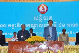 Ouverture de la 41e réunion du CC du Parti du peuple cambodgien