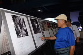 Ouverture d'une exposition de photos sur les victimes de guerre vietnamiennes et japonaises