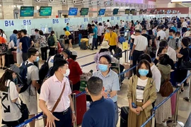Les aéroports desservent environ 1,5 million de voyageurs pendant quatre jours de vacances