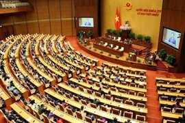 Communiqué de presse sur les résultats de la première session de la 15e législature de l'AN