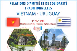 Les relations d'amitié et de solidarité traditionnelles Vietnam-Uruguay