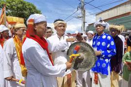 L'ethnie Cham à Ninh Thuan célèbre la fête Katé