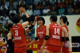 Ouverture du tournoi de volley-ball féminin VTV Coupe Hoa Sen 2019