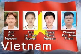Quatre élèves vietnamiens primés aux Olympiades internationales de chimie 2021