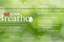 COVID-19 : "Help Vietnam Breathe", aidez le Vietnam à respirer