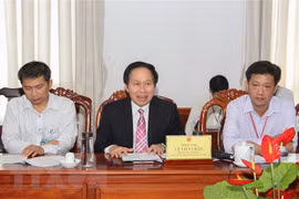 La JETRO étudie l'environnement d'investissement à Hau Giang