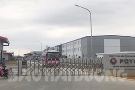 COVID-19 : distanciation sociale dans la ville de Chi Linh