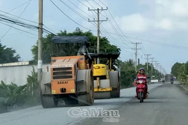 Ca Mau cherche à accélérer le développement des infrastructures de transport pour améliorer sa compétitivité. Photo: baocamau.vn