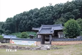 Un site de reliques des descendants de la dynastie vietnamienne des Ly dans le district de Bonghwa, au Gyeongsang du Nord, en République de Corée. Photo: VNA