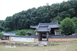 Un site de reliques des descendants de la dynastie vietnamienne des Ly dans le district de Bonghwa, au Gyeongsang du Nord, en République de Corée. Photo: VNA