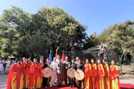 Délégués lors de la céérémonie d'inauguration. Photo: VNA