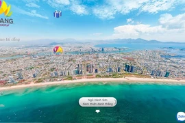 Application « Một chạm đến Đà Nẵng » - Danang FantastiCity sur vr360.danangfantasticity.com. Photo: toquoc.vn