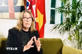 La présidente du Sénat australien, Sue Lines. Photo: VNA