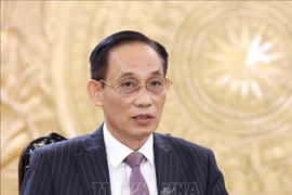 Le Hoai Trung, secrétaire du Comité central du PCV, président de la Commission des relations extérieures du Comité central du PCV. Photo: VNA