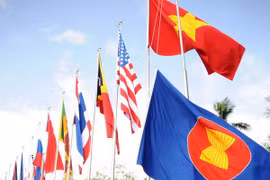 Cérémonie de lever du drapeau de l’ASEAN au Cambodge