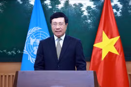 Le vice-Premier ministre Pham Binh Minh envoie un message vidéo à la 77e session de la CESAP