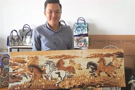 Les grains de riz, la passion d’un jeune artiste de Cân Tho