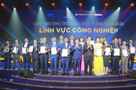 Remise des prix de la Marque d'or de Hô Chi Minh-Ville à 30 entreprises