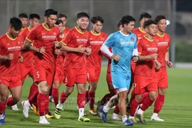 Football : Le Vietnam est prêt à son match amical contre la Jordanie
