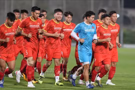 Football : Le Vietnam est prêt à son match amical contre la Jordanie