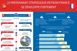 Le partenariat stratégique Vietnam-France se développe fortement