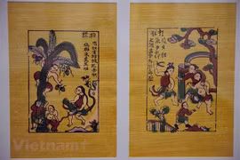 L'art des estampes populaires de Dông Hô dans le vent