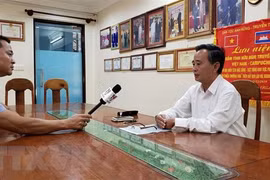Les Vietnamienne au Cambodge font face activement à la pandémie de COVID-19