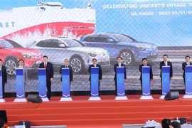 VinFast exporte son premier lot de véhicules électriques aux États-Unis