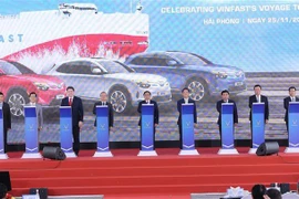VinFast exporte son premier lot de véhicules électriques aux États-Unis