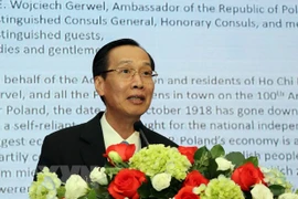 Célébration du centenaire de la Journée de l'indépendance de la Pologne à Ho Chi Minh-Ville