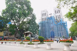 Les églises de Hanoï à la saison de Noël