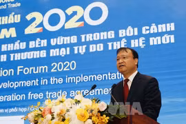 Les exportations vietnamiennes de 267 milliards de dollars en 2020