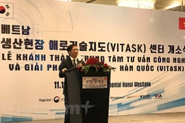 Inauguration du Centre de consultation et de solutions technologiques Vietnam - R. de Corée
