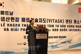 Inauguration du Centre de consultation et de solutions technologiques Vietnam - R. de Corée